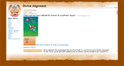Desktop Screenshot of divinealignment.com